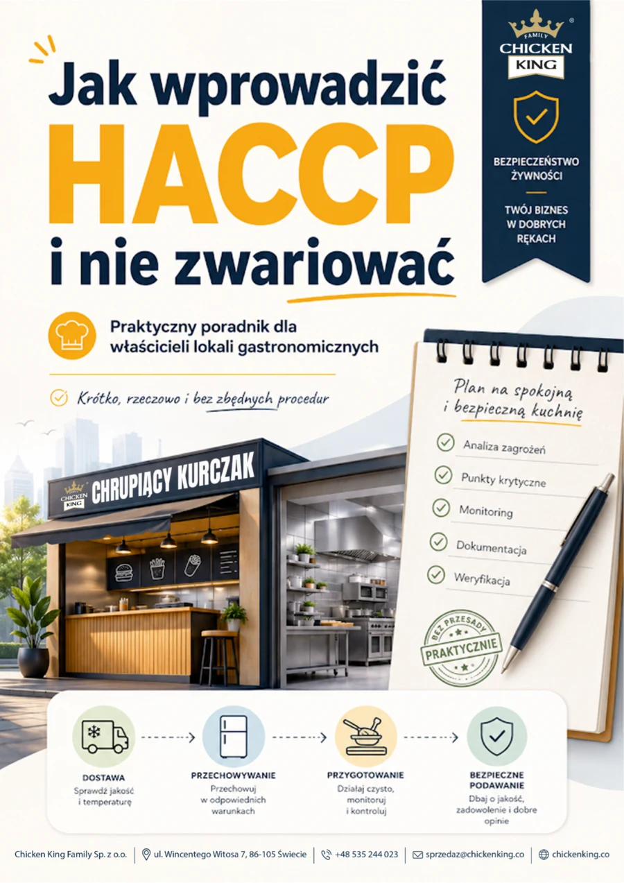 Okładka: Jak wprowadzić HACCP i nie zwariować — poradnik PDF